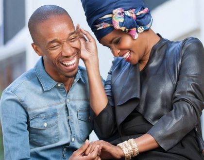 Eric Omondi shows Kenyans how Lulu Hassan and hubby will be anchoring news and it's just too funny 