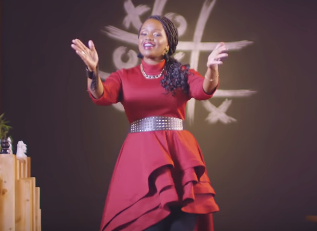 Watch! Amani officially joins gospels industry with her new song called “Jina Lake Yesu”