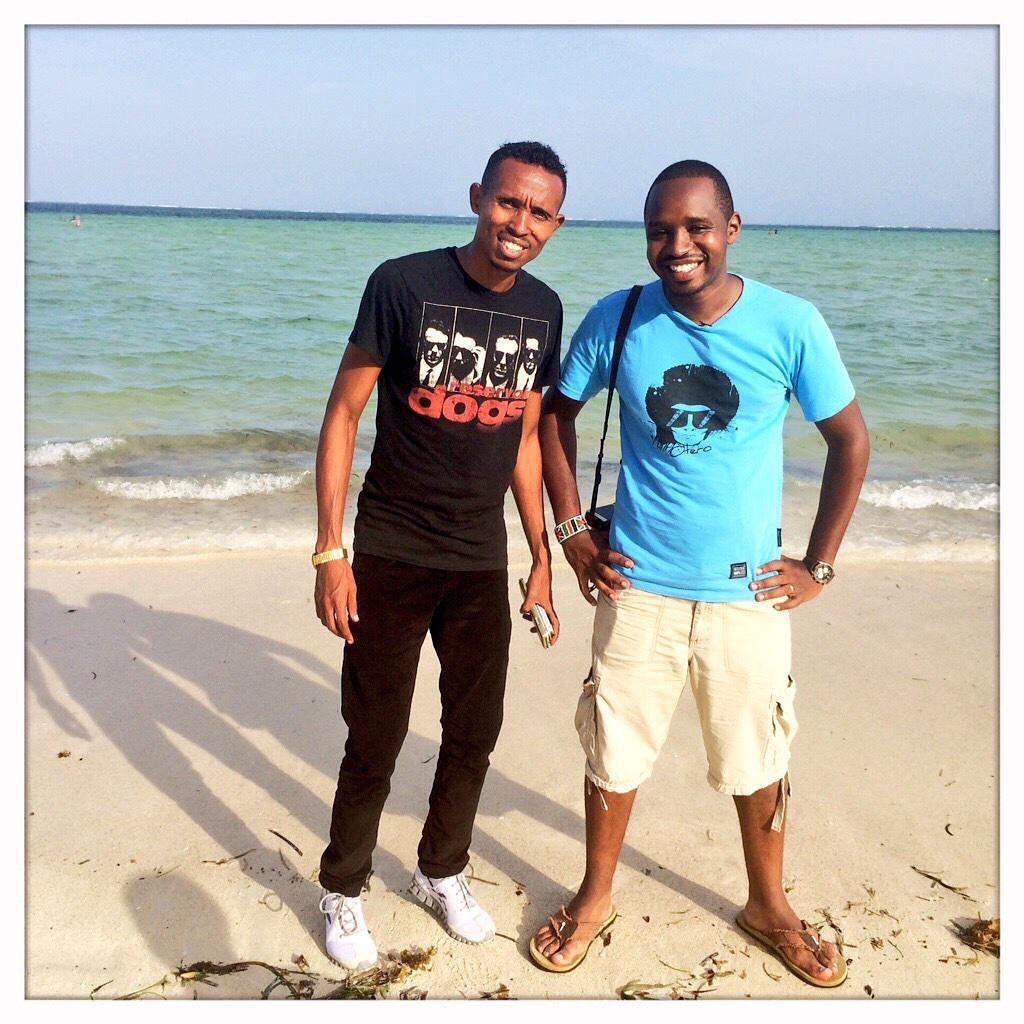 Mohammed Ali and Boniface Mwangi