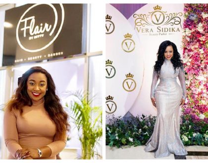 Betty Kyallo Vs Vera Sidika: Here are celebs who seek beauty services at Flair By Betty and at Vera Sidika Beauty Parlor (Photos)