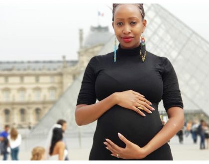 No more caesarean section! Janet Mbugua expresses desire to push baby naturally as her due date fast approaches