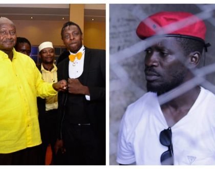 "I understand your car was vandalized but forgive him," Chameleone pleads with Museveni to free Bobi Wine