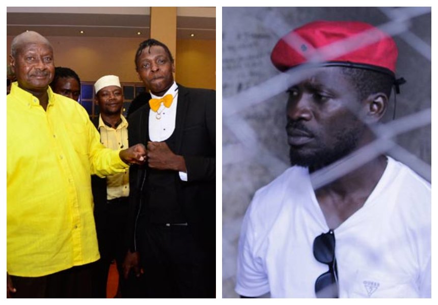 “I understand your car was vandalized but forgive him,” Chameleone pleads with Museveni to free Bobi Wine
