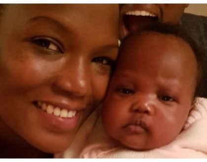They grow so fast! Janet Mbugua's sister-in-law officially introduces her baby to her fans (Photos)