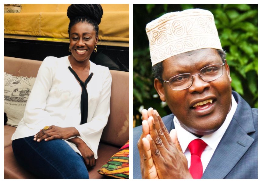 “Since you left, Kanze Dane works at State House, Lillian Muli gave birth and the baby is named Viusasa” Wilbroda writes a letter to Miguna Miguna and he responds
