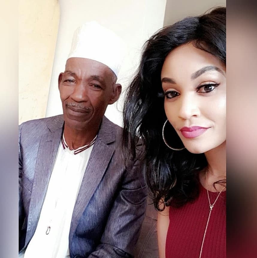 Zari Hassan with her father Nasur Hassan