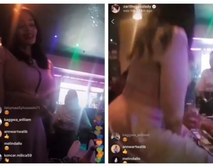 Drunk and disorderly! Zari Hassan shakes her booty like a wild cat at a nightclub (Video)