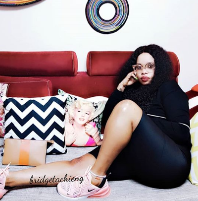 Socialite Bridget Achieng is pregnant. Who is the father?