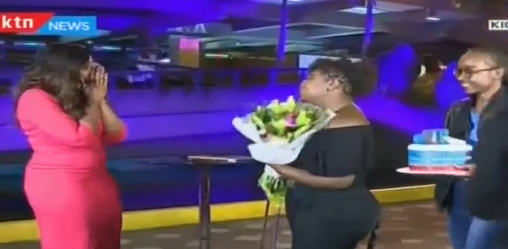 Betty Kyalo sheds tears on her last show on KTN 