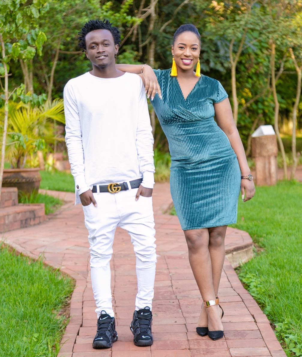 Bahati and Diana Marua