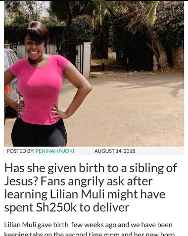 Lilian Muli to Kenyans: I paid more than 250k so stop being jealous 