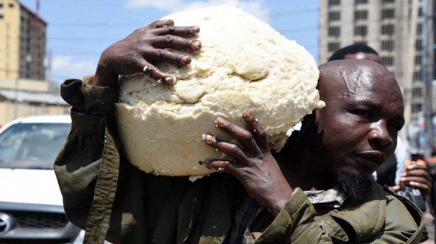 Ugali man! Man who ‘saved’ humongous Ugali from being destroyed leaves Kenyans in stitches