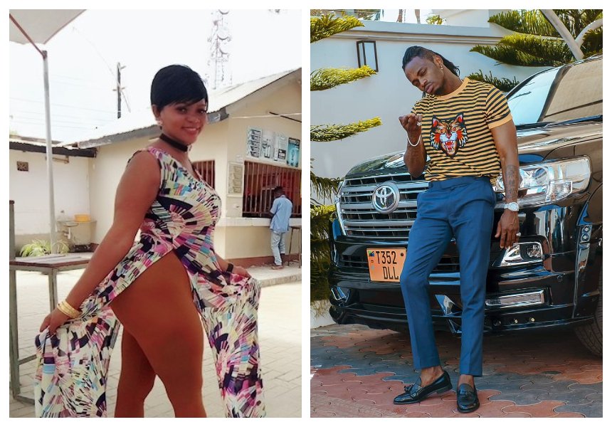 Bongo actress Aunt Lulu resorts to desperate measure to get Diamond's baby after the singer revealed that he had learnt to use condom