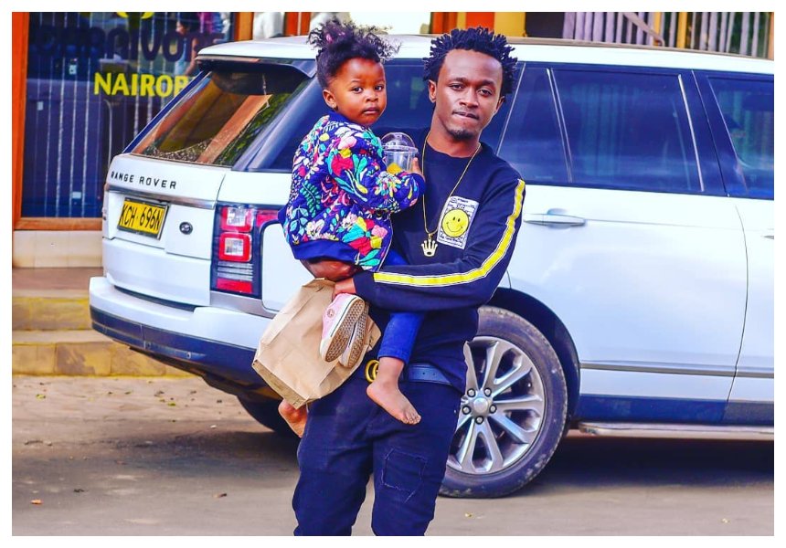 "Huoni uchungu napitia" Bahati responds to Diana Marua after she left her matrimonial home claiming he was neglecting her