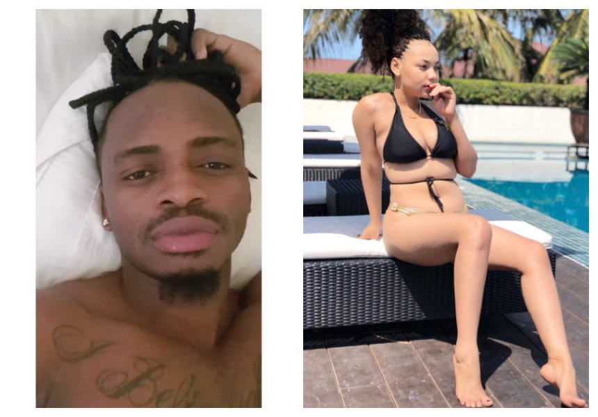 What is his body count? Diamond spotted in Zanzibar with video queen Irene Hillary (Photos)