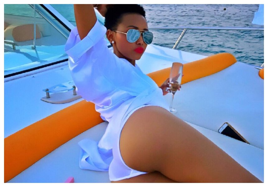 Huddah Monroe: I am not sure many people get attracted by my n*de photos, I get paid to do so