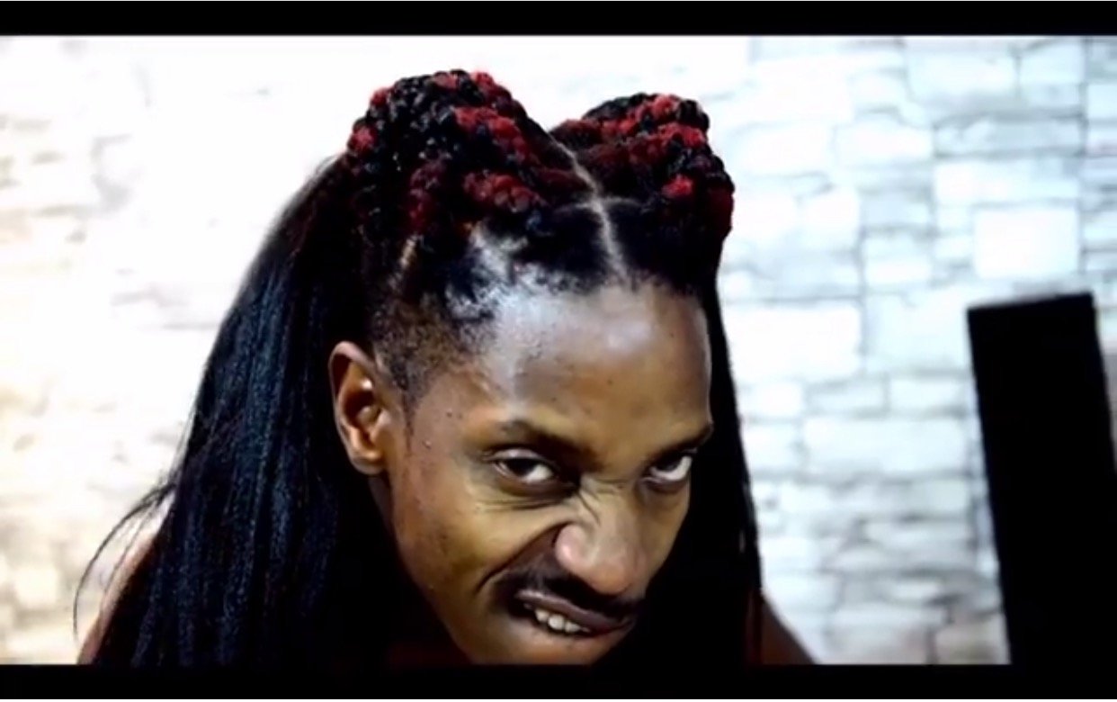 “What do you smoke?” Fans question Eric Omondi after he braided his hair