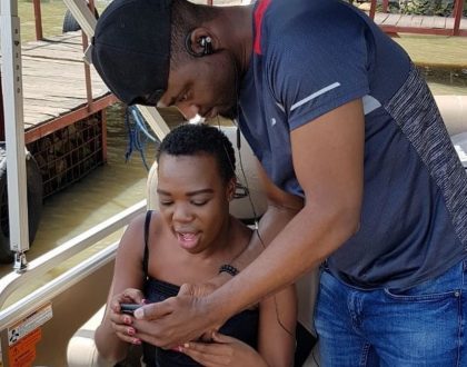Ruth Matete and boyfriend expecting a baby girl!