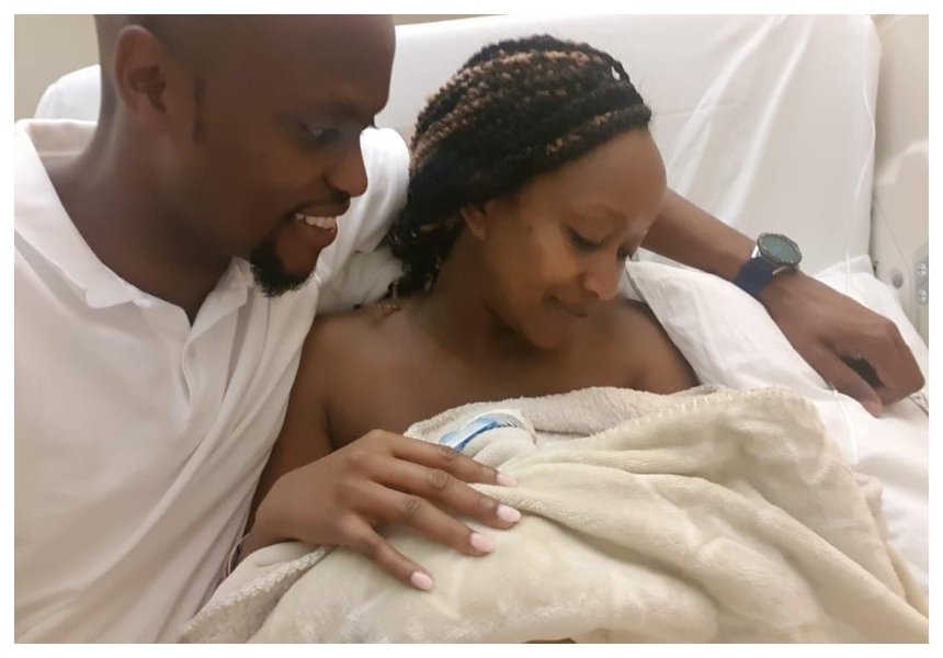 It's a baby boy again! Janet Mbugua gives birth to baby number two 