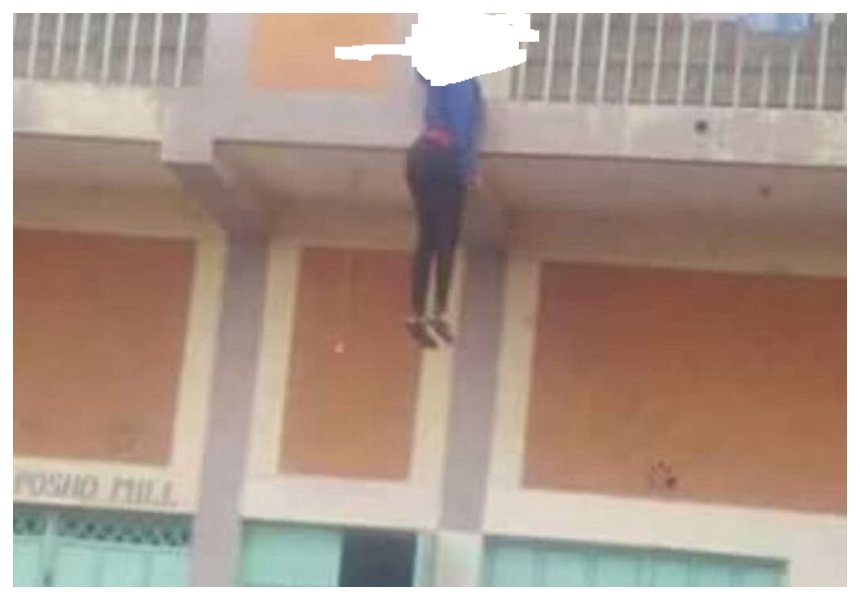 Kayole lady hangs herself from apartment balcony after posting suicide note on Facebook (Photos)
