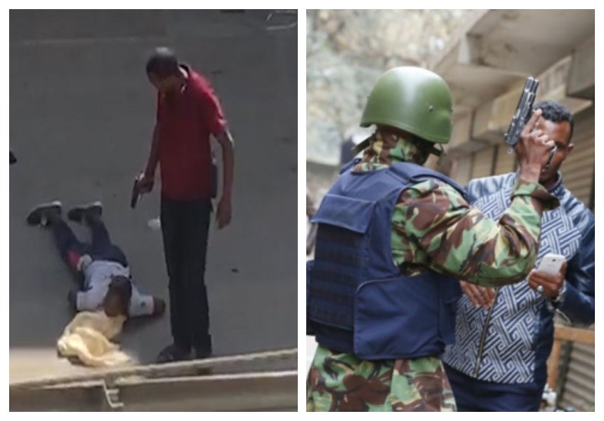 BBC unmasks the faces of Nairobi killer cops - Pangani 6 group of Hessy