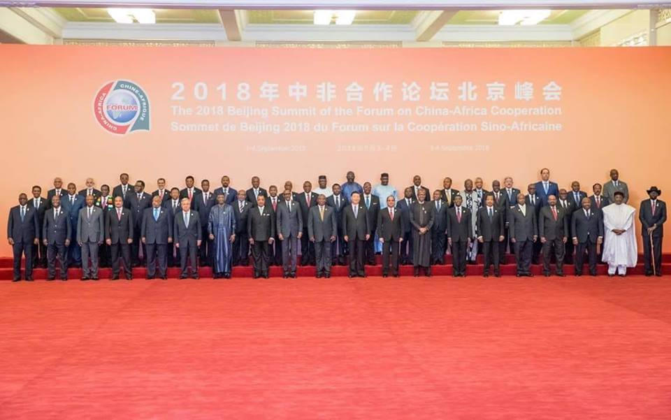 African heads of state attending Forum on China-Africa Cooperation (FOCAC) 2018
