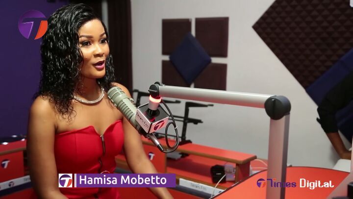 Hamisa Mobetto during the interview on Times FM