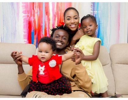 "Tunakuwanga na arguments" Yvette Obura explains the pain of co-parenting with Bahati now that he's married