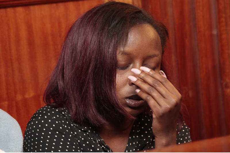 “Leave me alone, I can’t do this anymore” Jacque Maribe tells off netizens asking about her baby daddy