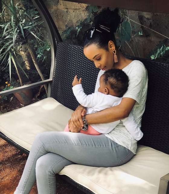 Bridget Shighadi finally speaks on his baby daddy, curves fans on the father is