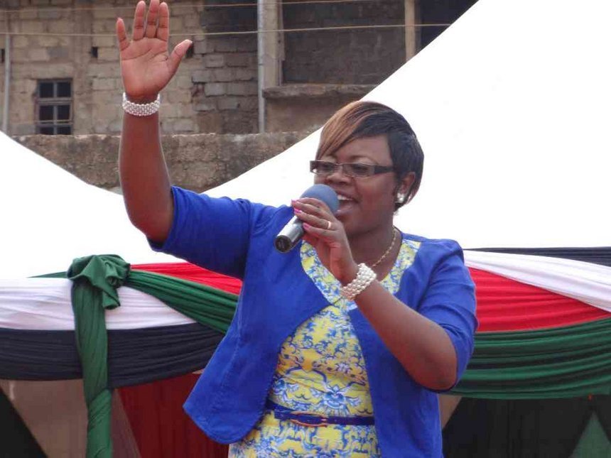 Kiambu Woman Representative Gathoni Wa Muchoba 
