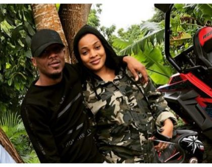 Wivu itawanyonga! Alikiba and wife spotted together months after nasty break up (Photo)