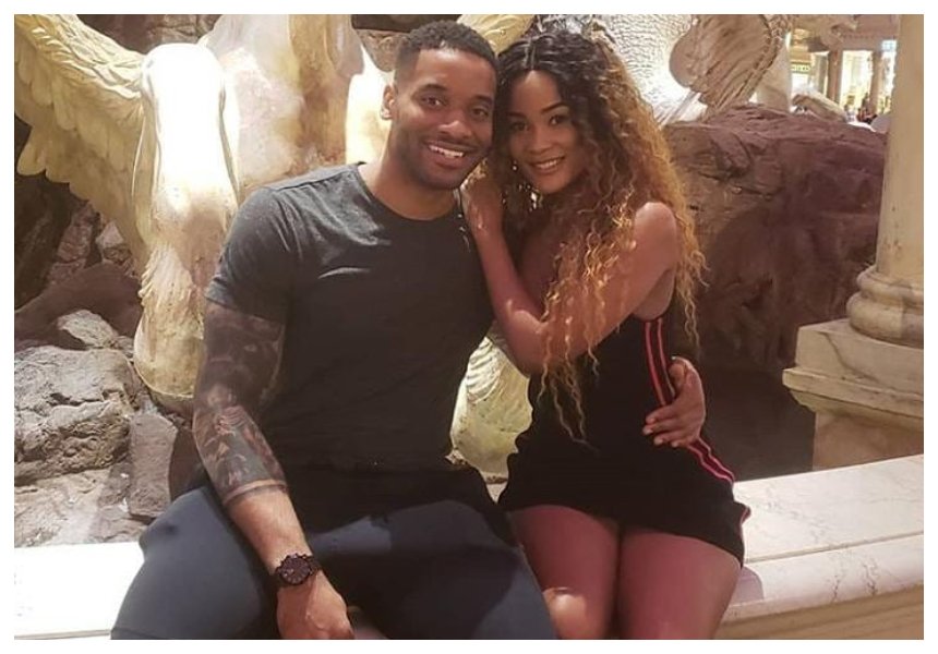 Love in the air! Stunning photos of Hamisa Mobetto and her new American boyfriend 