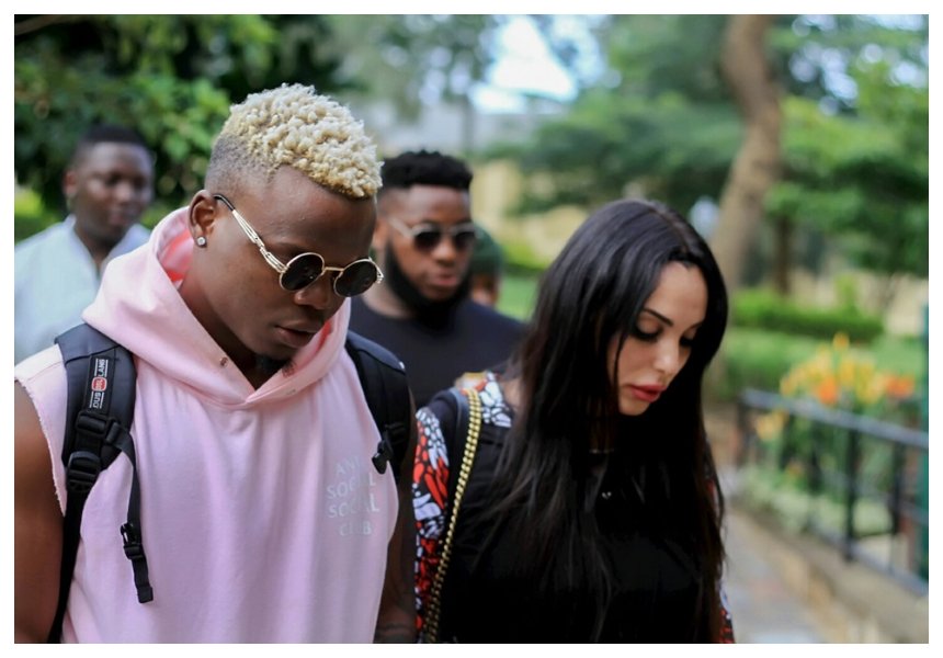 Harmonize explains why he has not been seen with his Italian girlfriend for the past few months