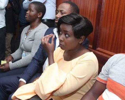 Mother’s love!! Jackie Maribe’s mum comforts Jowi in court after ‘I’m being tortured in Kamiti’ claim (photo)