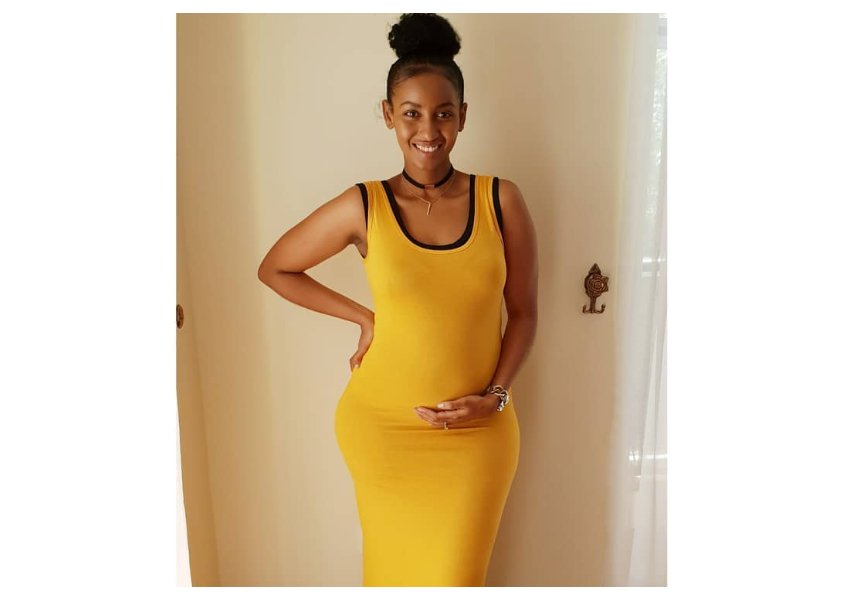 Celebrity reactions after Sarah Hassan announces she’s heavily pregnant with her first child