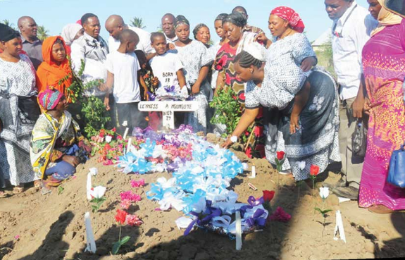Popular Tanzanian actress shot dead in Johannesburg laid to rest