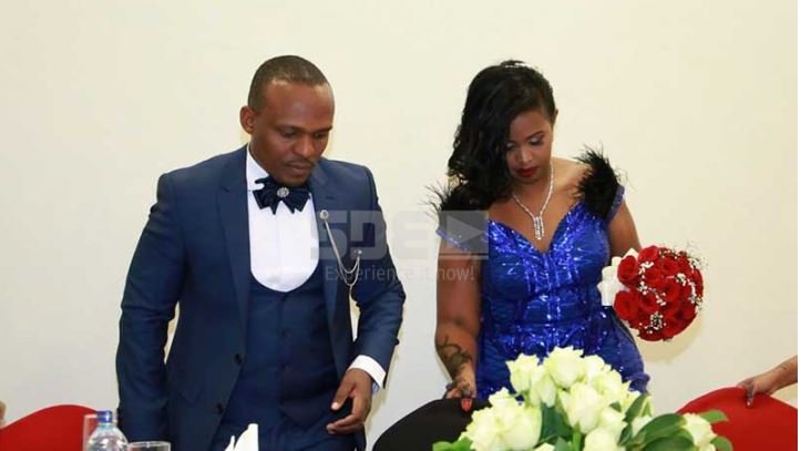In pictures: KTN anchor Ben Kitili exchanges vows with his baby mama Amina Mude in unique interfaith wedding ceremony