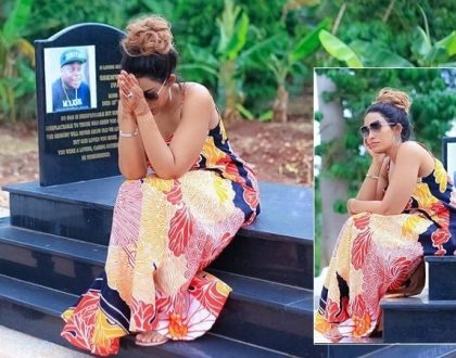 Zari to late husband Ivan: I passed by to see you but didn't find anyone home, will bring the boys later