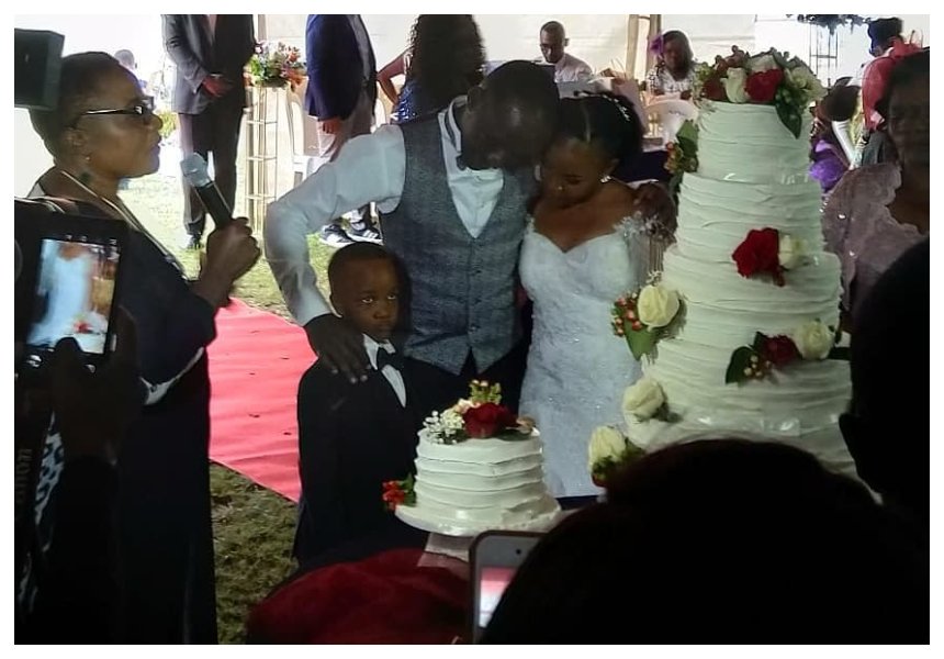 Former NTV anchor Cliff Onserio finally weds after sparking public uproar with wedding fundraiser (Photos)
