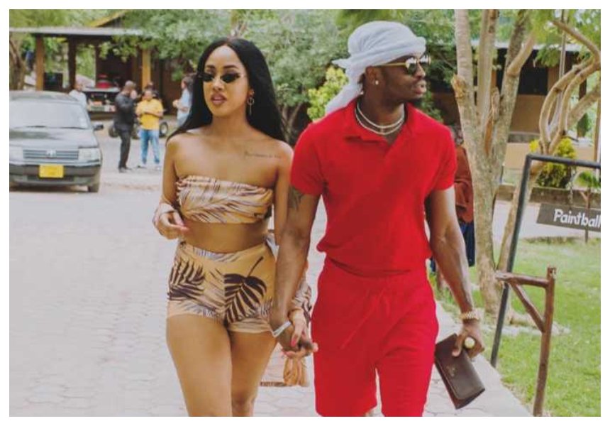 Trouble in paradise? Diamond and Tanasha delete photos of their romantic escapade from their Instagram accounts