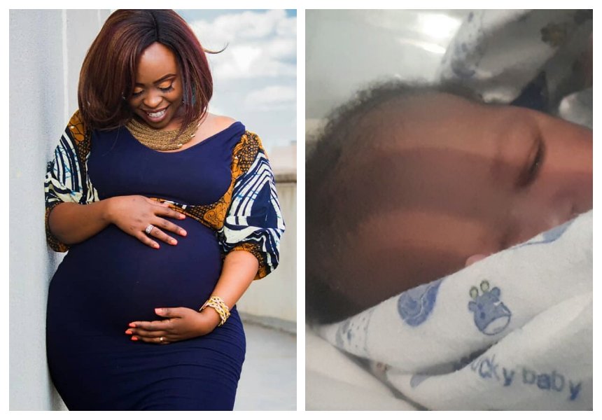 Former NTV host Faith Muturi gives birth to baby number two on the same date she delivered her son two years ago