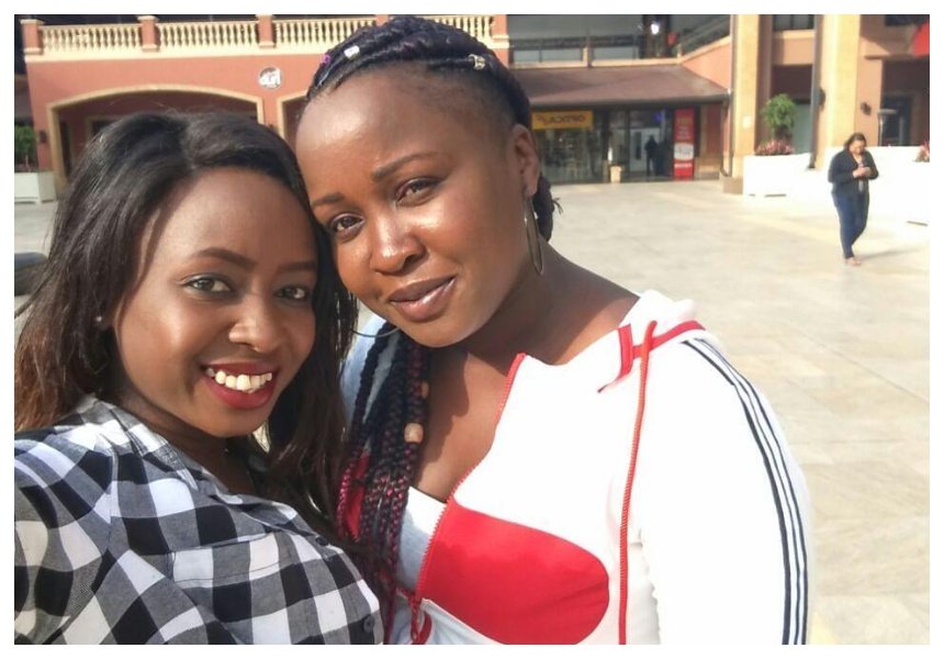 Don’t mess with my family! Jacque Maribe and her elder sister Cathylene Maribe spend quality time together (Photo)