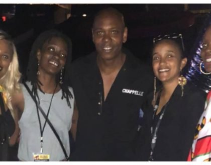 Photos of Ngina Kenyatta and Nana Gecaga attending Jay Z and Beyonce's concert in South Africa
