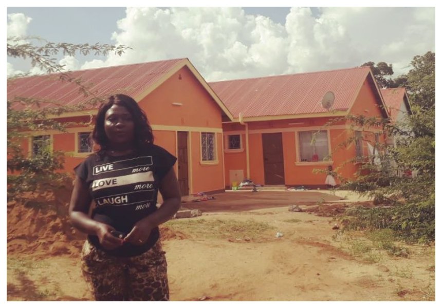 Nyota Ndogo graciously thanks president Uhuru after being compensated following demolition of her 3 bedroomed bungalow
