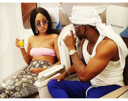 "I will not cheat on you" Diamond publicly assures Tanasha Donna he will be faithful to her