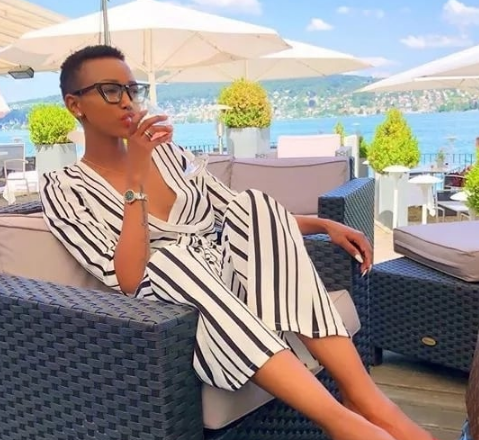 Here is how socialite Huddah Monroe has managed to avoid being exposed online through screenshots 