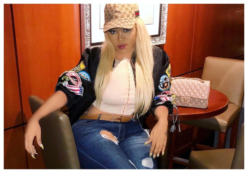 Vera Sidika earns bragging rights after rubbing shoulders with world's most famous socialites the Kardashians (Photos)