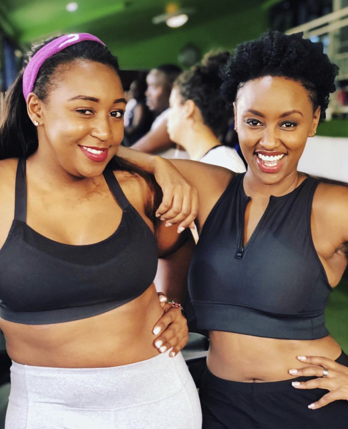 Betty Kyallo shows off her curves while at the gym (Photos)