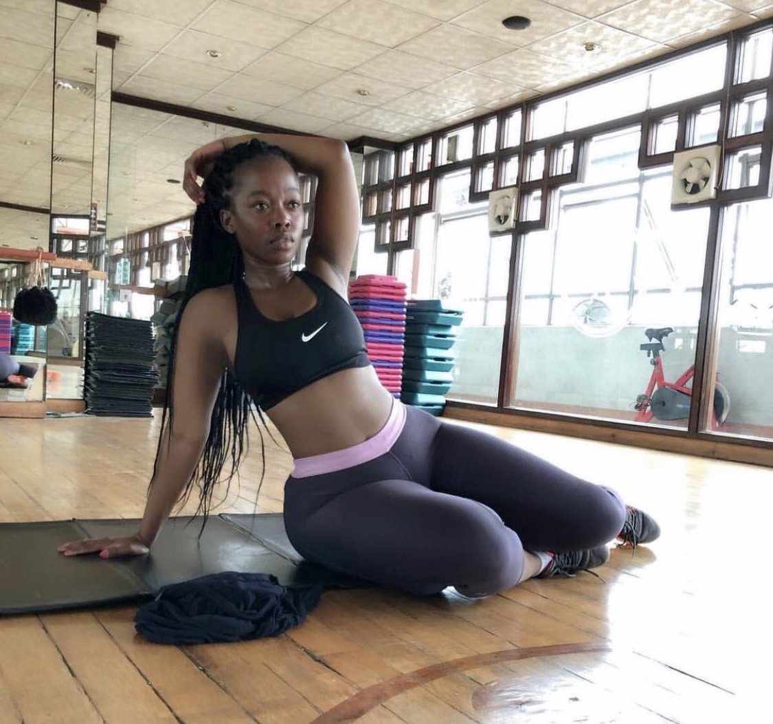 Corazon Kwamboka shares the secret behind her tiny waist and thick thighs!